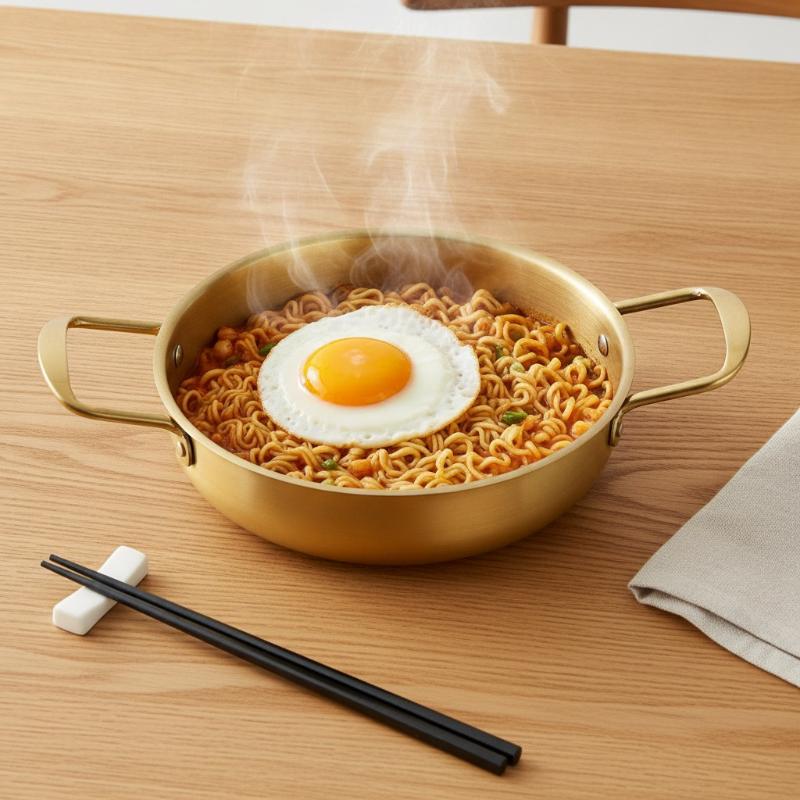 Home Cooking Classes - Garnek ze stali nierdzewnej z podwójnymi