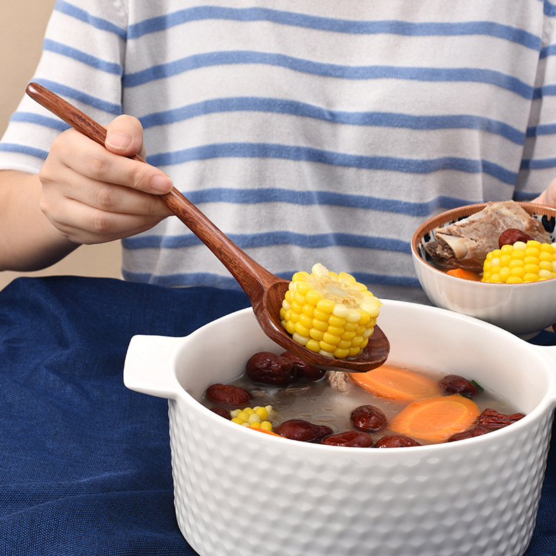Długa drewniana łyżka do ramen – Home Cooking Classes recenzja i cena