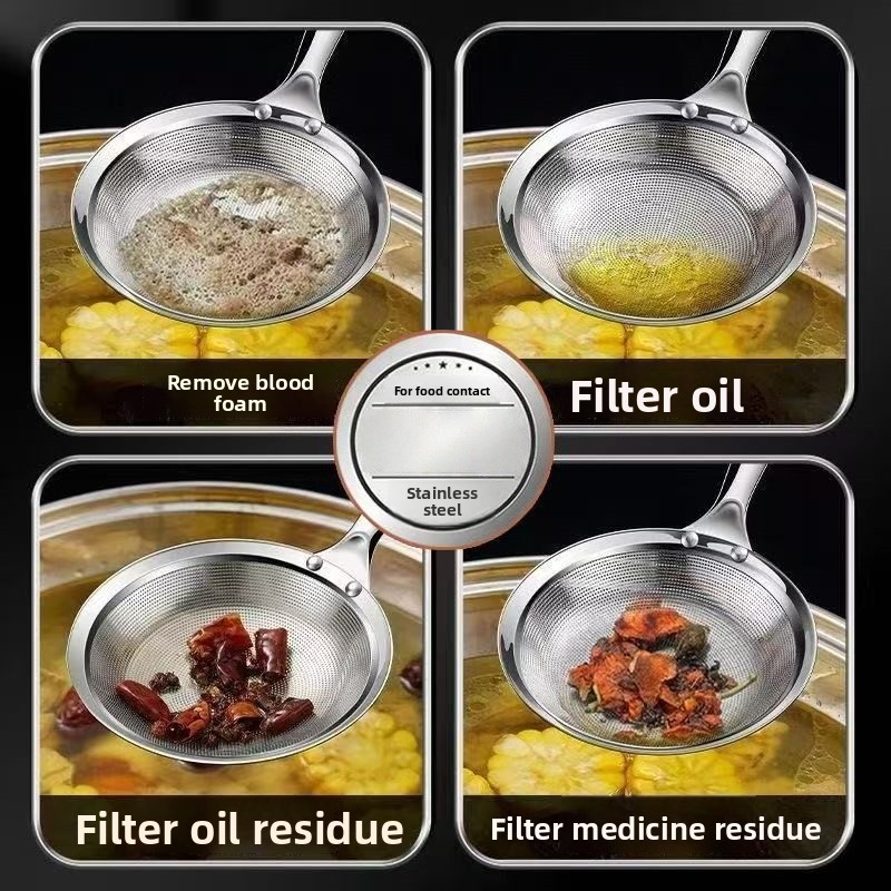Łopatka kuchenna ze stali nier – Home Cooking Oil Filter recenzja i cena