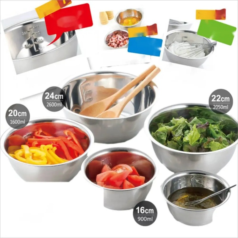 Miski do mieszania ze stali ni – Home Cooking Classes recenzja i cena