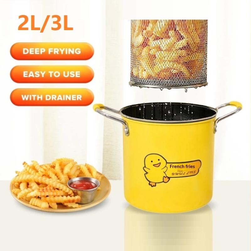 Garnek do smażenia 2/3L ze sta – Home Cooking Oil Filter recenzja i cena