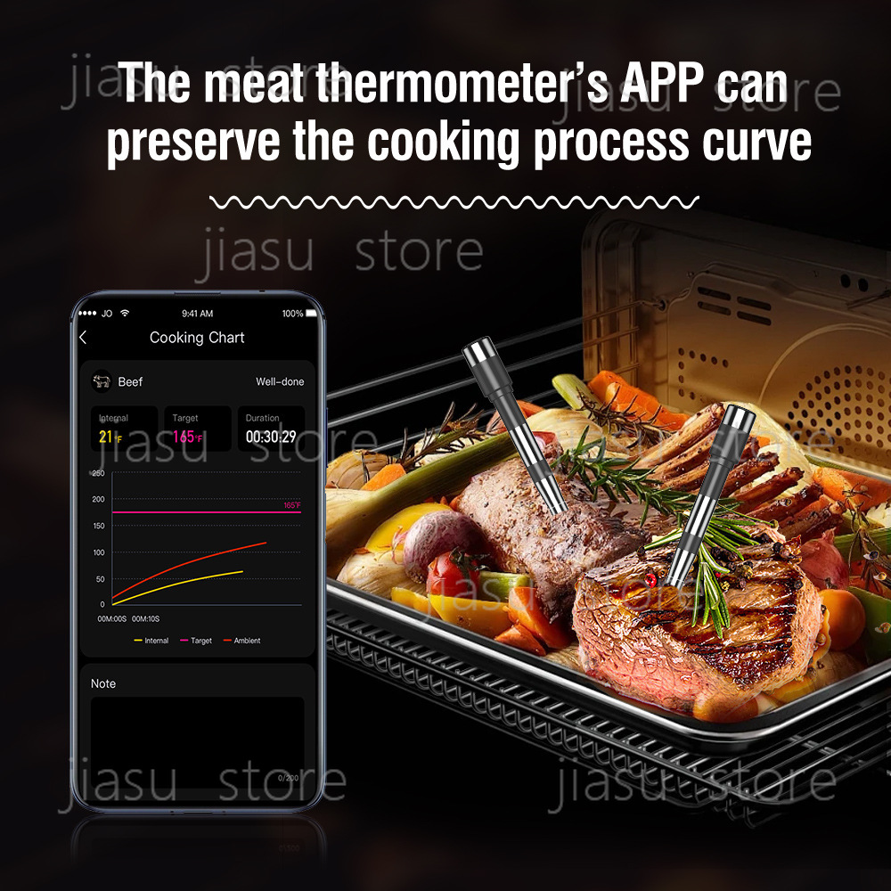 Ulepszony termometr Bluetooth  – Home Cooking App recenzja i cena